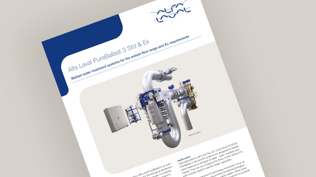 Alfa Laval PureBallast 3 Std & Ex
