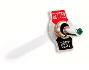 Optimize for changes in media